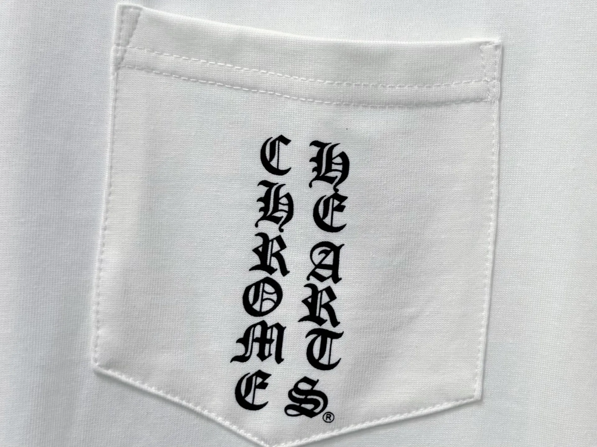 【Chrome Hearts】 25ss T Same Style T Versatile : Black White Size：S-XL